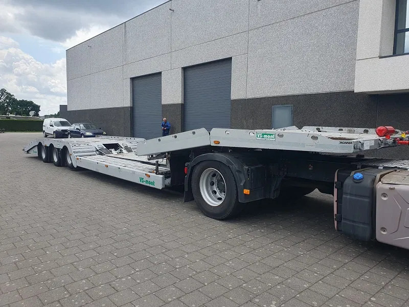 Autotransporter Auflieger VS MONT VSAT02  -Belgische Trailer - Truck transporter: das Bild 9
