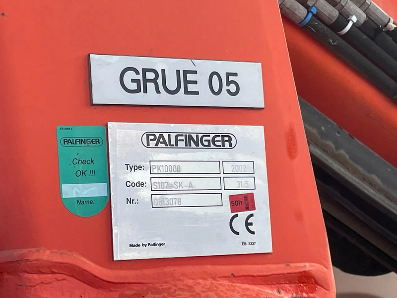 Abrollkipper, Autokran Mercedes-Benz Atego 1621 *Palfinger kraan*Containersysteem*luchtvering achteras*bluetooth: das Bild 9