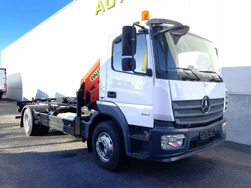 Abrollkipper, Autokran Mercedes-Benz Atego 1621 *Palfinger kraan*Containersysteem*luchtvering achteras*bluetooth: das Bild 10