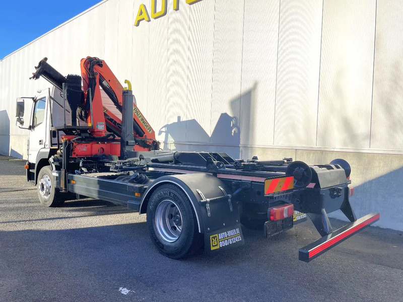 Abrollkipper, Autokran Mercedes-Benz Atego 1621 *Palfinger kraan*Containersysteem*luchtvering achteras*bluetooth: das Bild 11