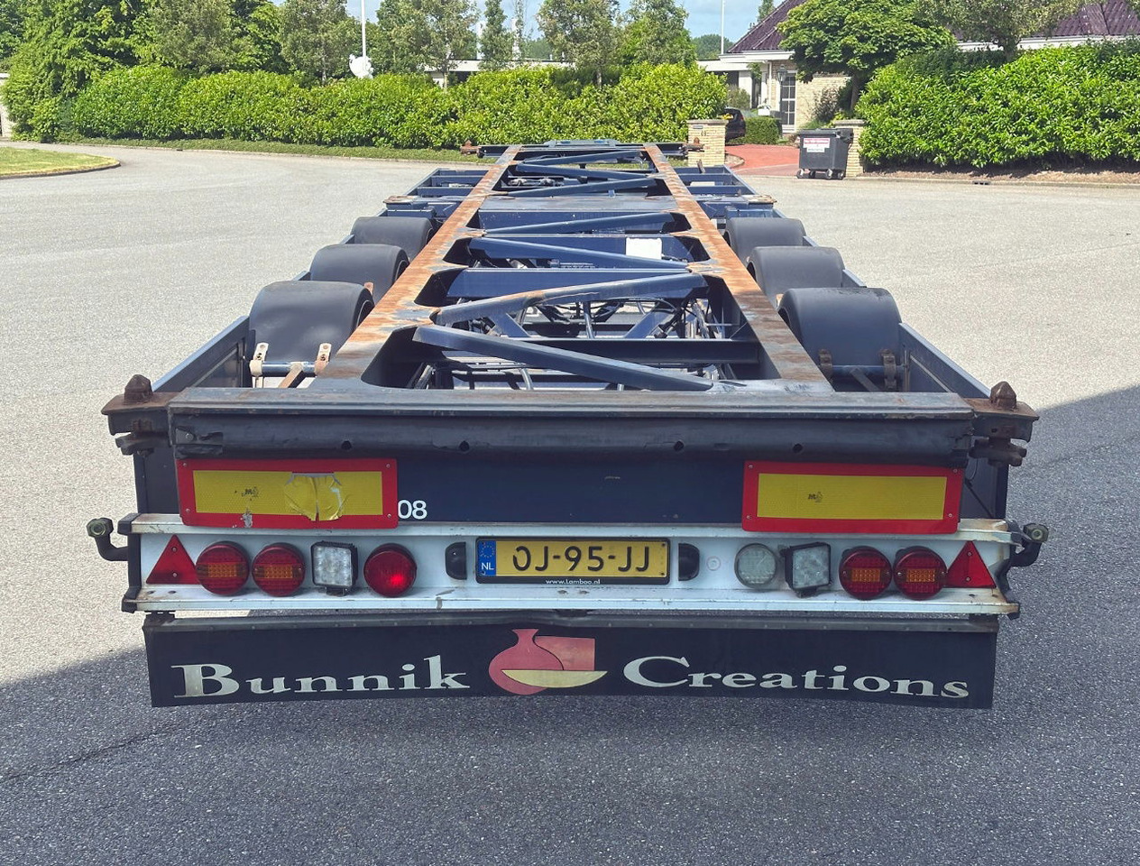 Burg BPO 13-27 Ccxlx 40" Galvanised Super Chassis SAF Axles Disc Brakes 2x Lift Axles 3 Pieces IN Stock Super Condition - Container/ Wechselfahrgestell Auflieger: das Bild 3 Burg BPO 13-27 Ccxlx 40" Galvanised Super Chassis SAF Axles Disc Brakes 2x Lift Axles 3 Pieces IN Stock Super Condition - Container/ Wechselfahrgestell Auflieger: das Bild 3