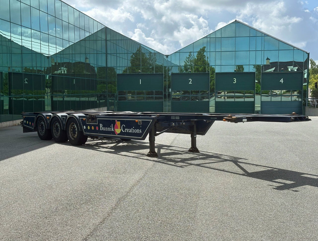 Burg BPO 13-27 Ccxlx 40" Galvanised Super Chassis SAF Axles Disc Brakes 2x Lift Axles 3 Pieces IN Stock Super Condition - Container/ Wechselfahrgestell Auflieger: das Bild 5 Burg BPO 13-27 Ccxlx 40" Galvanised Super Chassis SAF Axles Disc Brakes 2x Lift Axles 3 Pieces IN Stock Super Condition - Container/ Wechselfahrgestell Auflieger: das Bild 5
