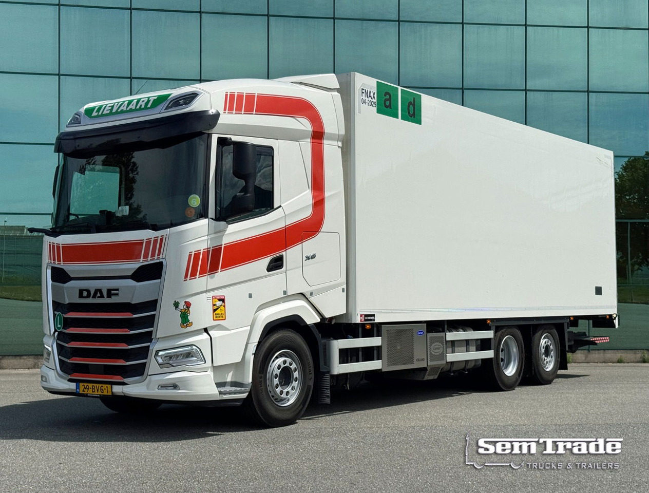 DAF XF 480 FAR 475.000 KM Carrier TRS Iceland 815 x 250 x 275 CM Inside Tail Lift NL Truck - Kühlkoffer LKW: das Bild 1 DAF XF 480 FAR 475.000 KM Carrier TRS Iceland 815 x 250 x 275 CM Inside Tail Lift NL Truck - Kühlkoffer LKW: das Bild 1