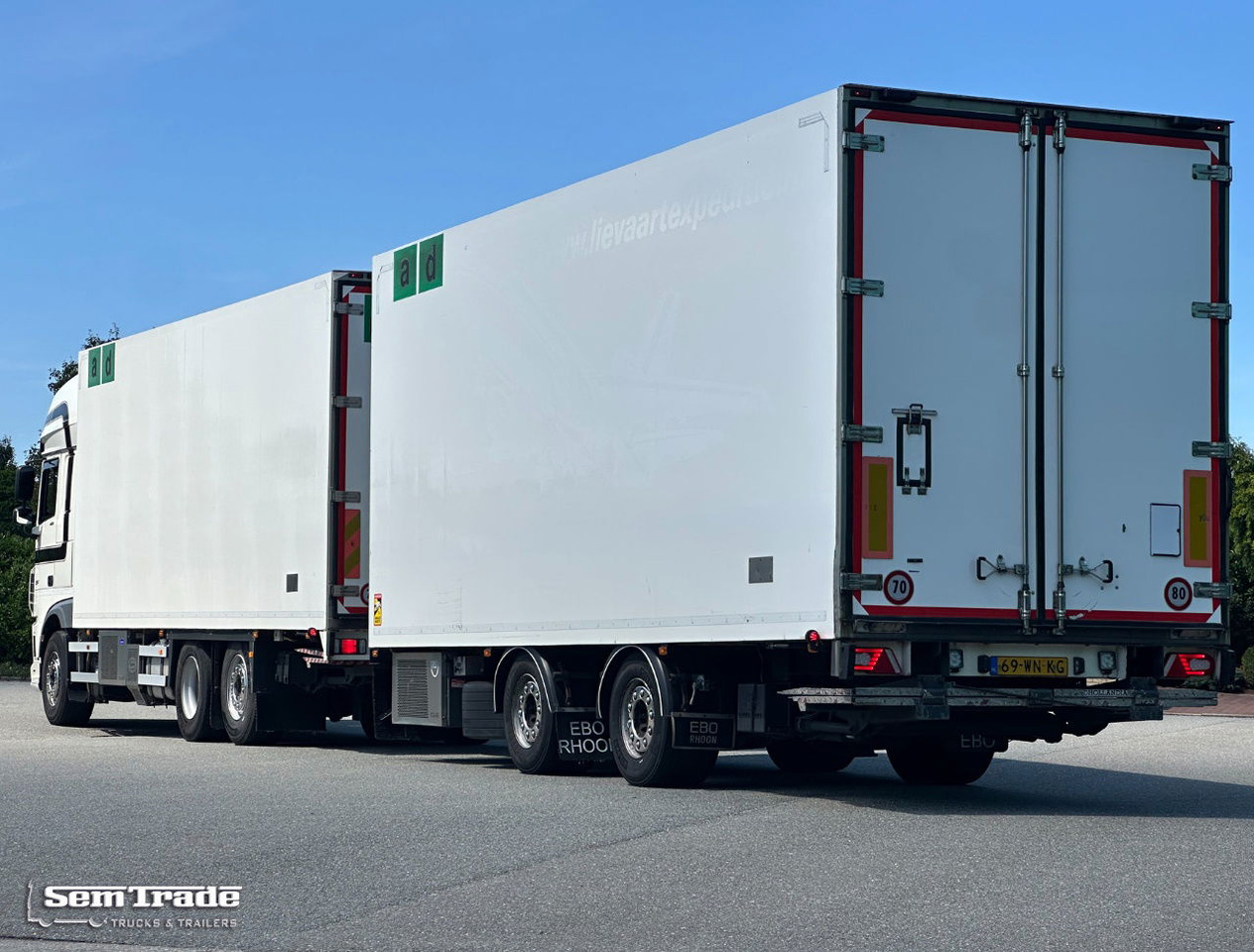 DAF XF 480 FAR SSC 2x Tail Lift 50 CC Trolleys Carrier TRS Iceland Super Condition NL-Combi - Kühlkoffer LKW: das Bild 3 DAF XF 480 FAR SSC 2x Tail Lift 50 CC Trolleys Carrier TRS Iceland Super Condition NL-Combi - Kühlkoffer LKW: das Bild 3