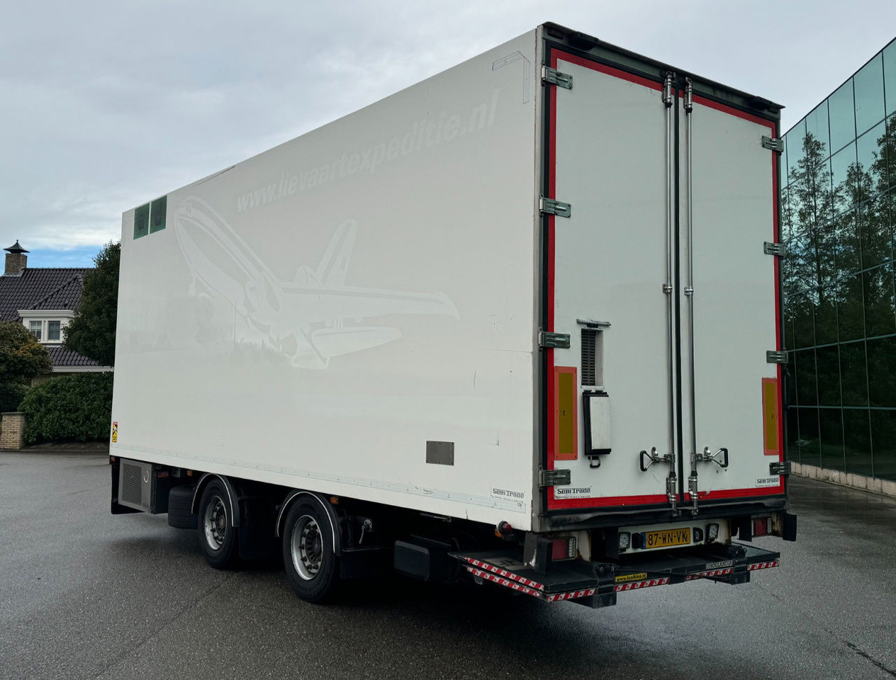 DRACO MZS 218 Wipkar 750 x 250 x 290 CM Inside Tail Lift 2021 TRS Iceland TOP Condition NL Trailertrailer - Koffer Anhänger: das Bild 3 DRACO MZS 218 Wipkar 750 x 250 x 290 CM Inside Tail Lift 2021 TRS Iceland TOP Condition NL Trailertrailer - Koffer Anhänger: das Bild 3