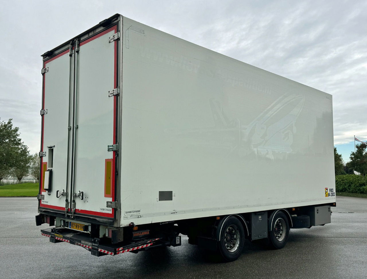 DRACO MZS 218 Wipkar 750 x 250 x 290 CM Inside Tail Lift 2021 TRS Iceland TOP Condition NL Trailertrailer - Koffer Anhänger: das Bild 5 DRACO MZS 218 Wipkar 750 x 250 x 290 CM Inside Tail Lift 2021 TRS Iceland TOP Condition NL Trailertrailer - Koffer Anhänger: das Bild 5