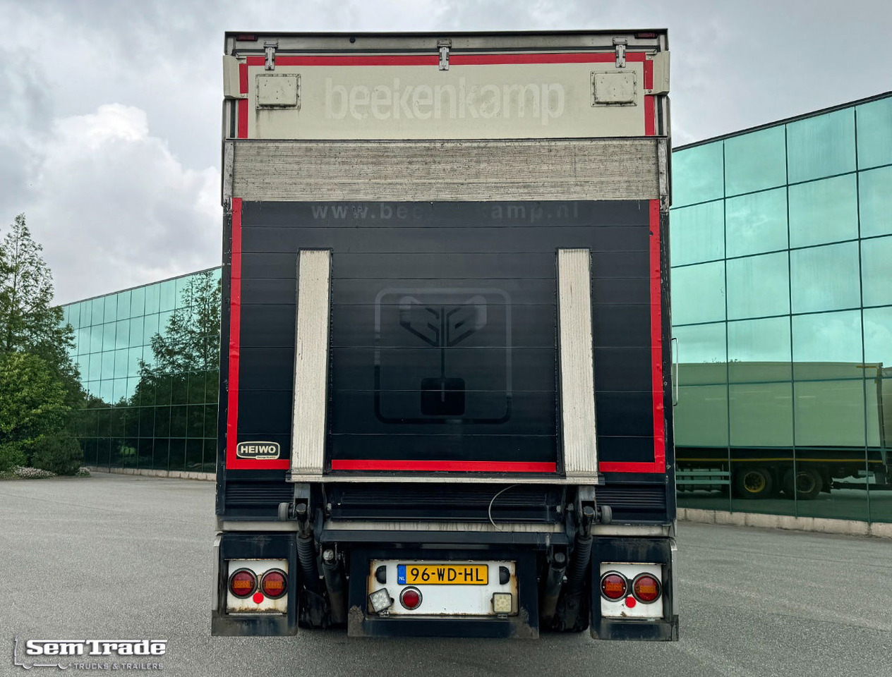 HTF Heiwo Isolated BOX TRS Cooling Tail Lift Holland-Trailer - Kühlkoffer Anhänger: das Bild 4 HTF Heiwo Isolated BOX TRS Cooling Tail Lift Holland-Trailer - Kühlkoffer Anhänger: das Bild 4