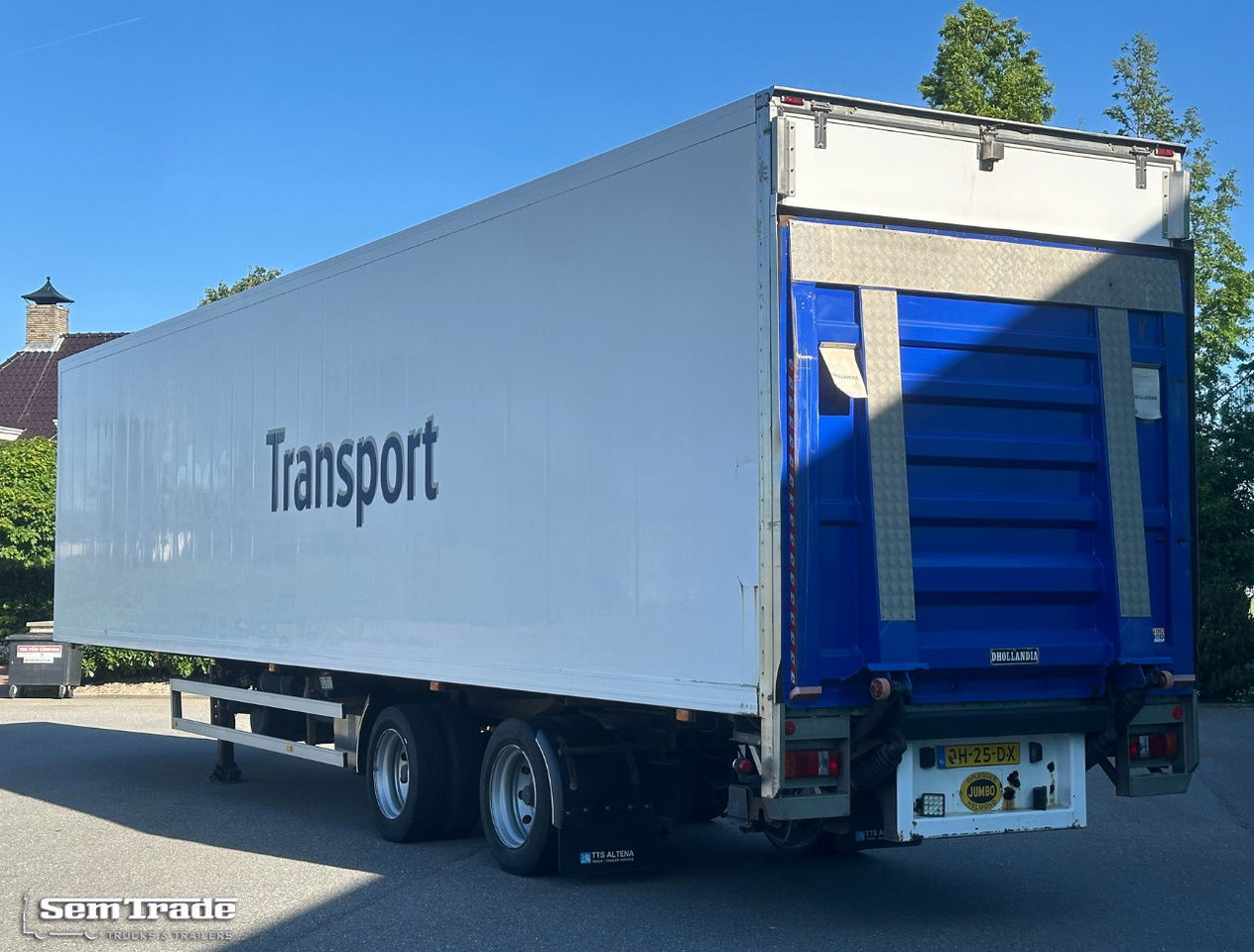 Jumbo 2 Alxe SOR Isolated BOX Tail Lift Steering Axle Holland-Trailer - Koffer Auflieger: das Bild 3 Jumbo 2 Alxe SOR Isolated BOX Tail Lift Steering Axle Holland-Trailer - Koffer Auflieger: das Bild 3