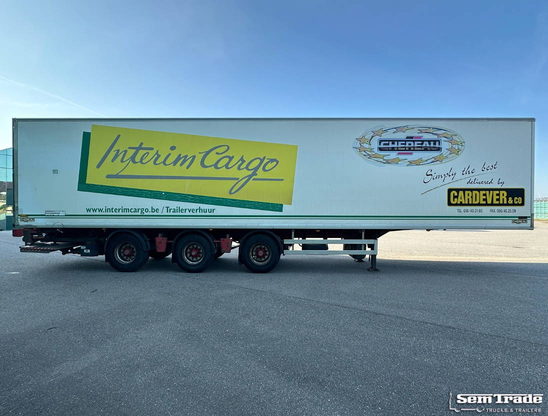 Kühlkoffer Auflieger Renders Chereau Carrier Maxima 1300 Steering Axle Tail Lift Belgium Trailer: das Bild 6