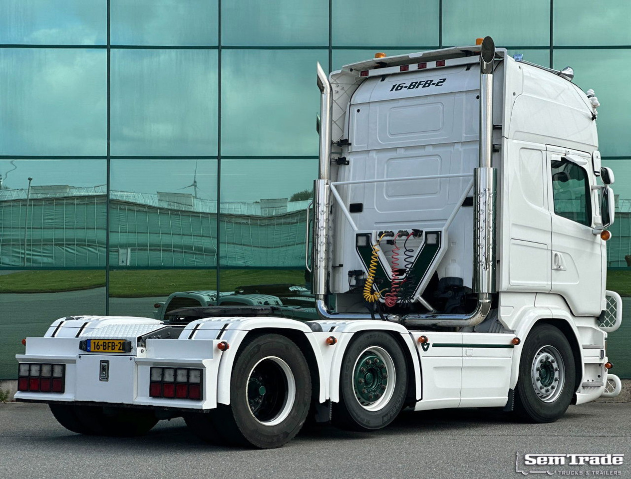 Scania R520 V8 Manual Gearbox Special Interior NEW Smart Tacho 2 Holland-Truck - Sattelzugmaschine: das Bild 4 Scania R520 V8 Manual Gearbox Special Interior NEW Smart Tacho 2 Holland-Truck - Sattelzugmaschine: das Bild 4