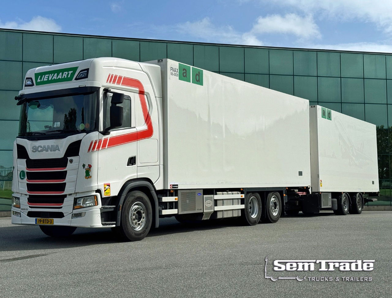 Scania S500 6X2 Retarder 50 CC Combi 2x Taillift TOP Condition Holland Truck - Kühlkoffer LKW: das Bild 1 Scania S500 6X2 Retarder 50 CC Combi 2x Taillift TOP Condition Holland Truck - Kühlkoffer LKW: das Bild 1