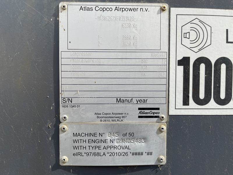 Atlas-Copco XAHS 447 CD - N - Luftkompressor: das Bild 2 Atlas-Copco XAHS 447 CD - N - Luftkompressor: das Bild 2