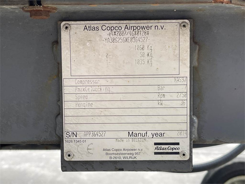 Atlas-Copco XAS 97 DD - N - Luftkompressor: das Bild 5 Atlas-Copco XAS 97 DD - N - Luftkompressor: das Bild 5