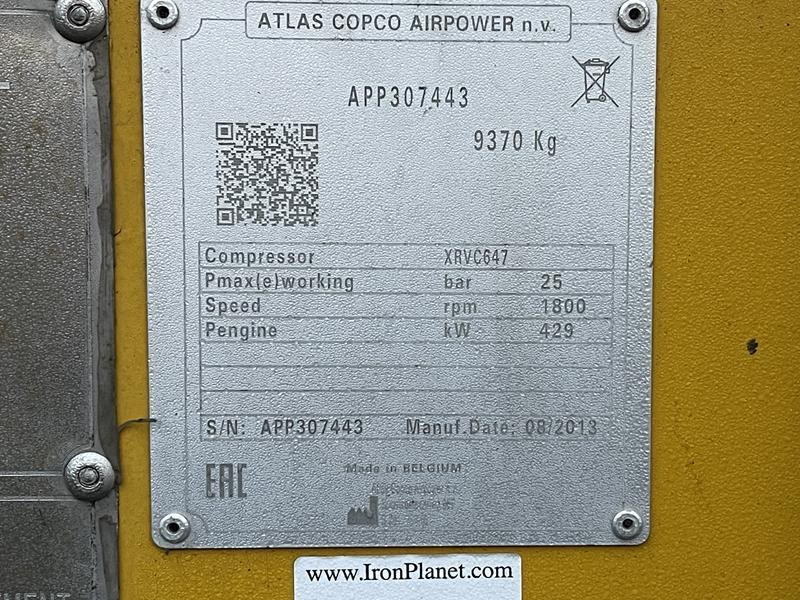 Atlas-Copco XRVC 647 - Luftkompressor: das Bild 3 Atlas-Copco XRVC 647 - Luftkompressor: das Bild 3