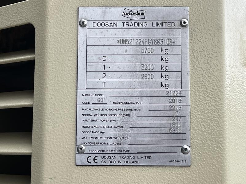 Doosan 21 / 224 - N - Luftkompressor: das Bild 5 Doosan 21 / 224 - N - Luftkompressor: das Bild 5