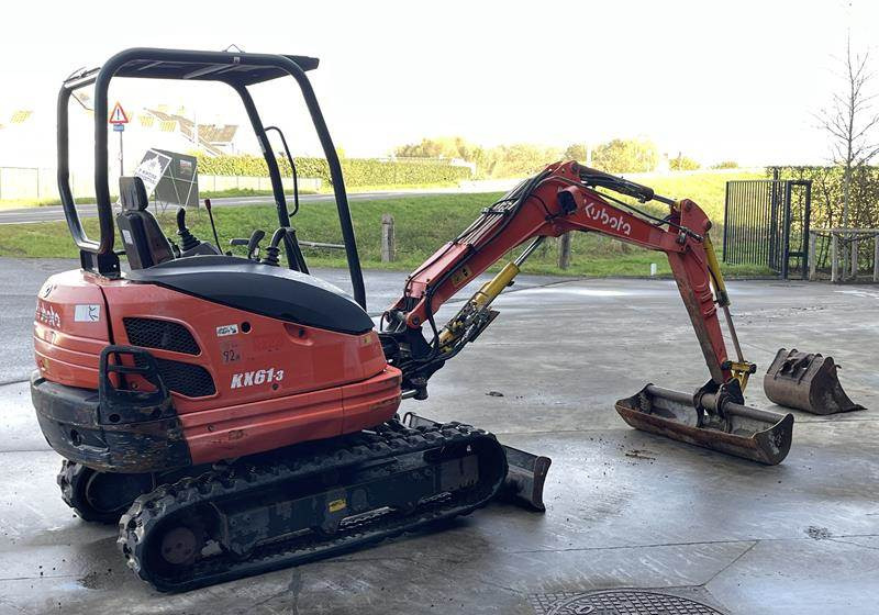 Kubota KX 61 - 3 - Minibagger: das Bild 5 Kubota KX 61 - 3 - Minibagger: das Bild 5