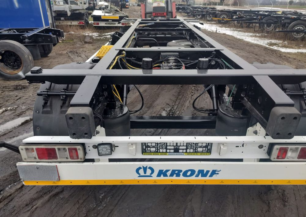 Container/ Wechselfahrgestell Anhänger Krone Przyczepa BDF Krone: das Bild 6