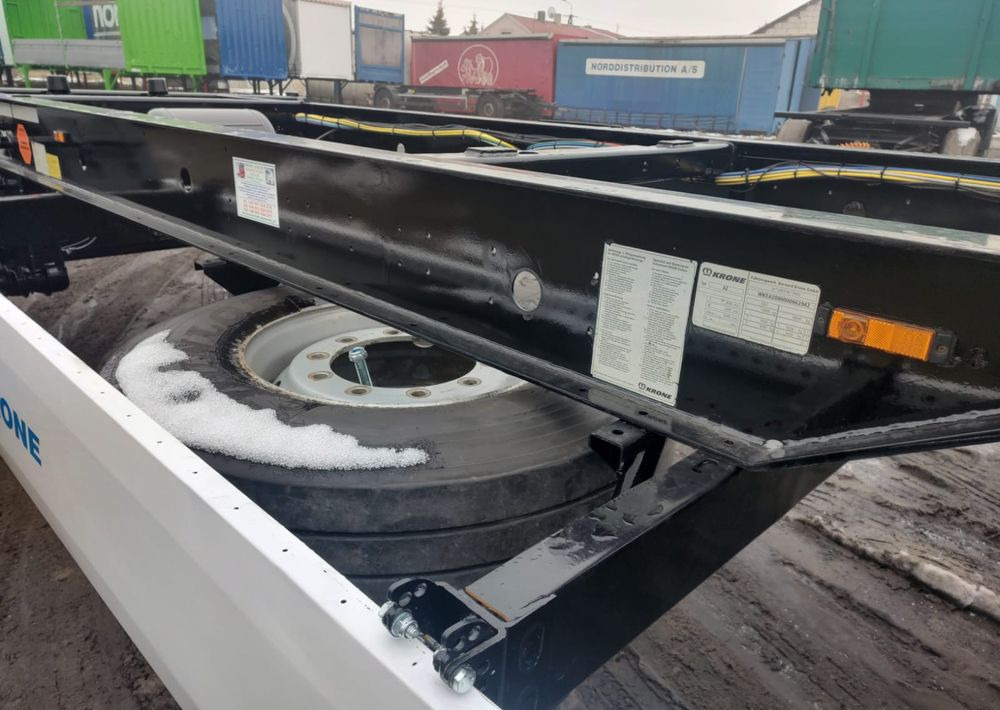 Container/ Wechselfahrgestell Anhänger Krone Przyczepa BDF Krone: das Bild 13