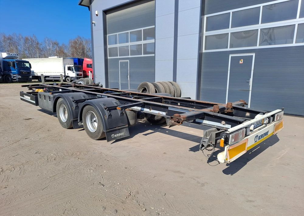 Krone Przyczepa Tandem - Container/ Wechselfahrgestell Anhänger: das Bild 1 Krone Przyczepa Tandem - Container/ Wechselfahrgestell Anhänger: das Bild 1