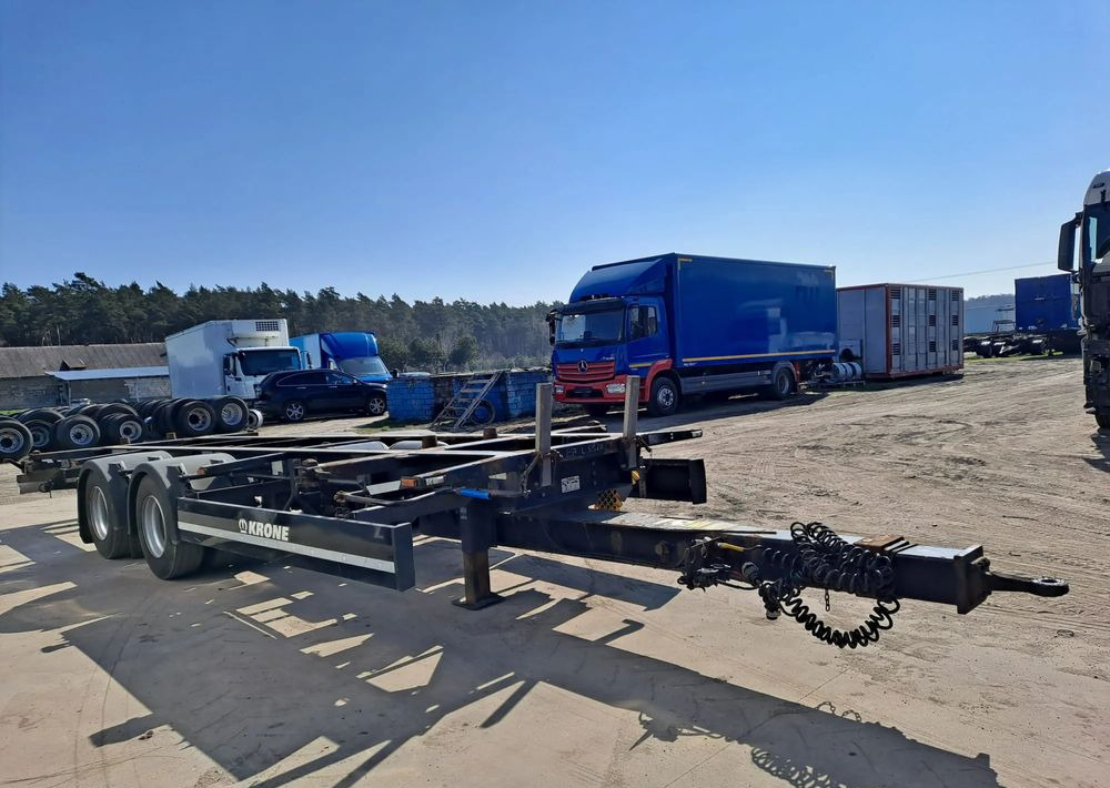 Krone Przyczepa Tandem - Container/ Wechselfahrgestell Anhänger: das Bild 3 Krone Przyczepa Tandem - Container/ Wechselfahrgestell Anhänger: das Bild 3