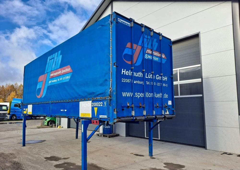 Krone Zabudowa BDF 7,45 18 palet Faktura VAT - Planenaufbau: das Bild 4 Krone Zabudowa BDF 7,45 18 palet Faktura VAT - Planenaufbau: das Bild 4