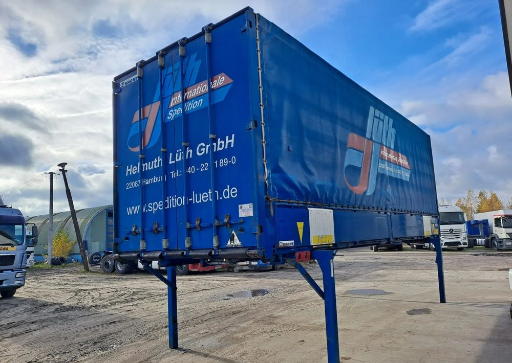 Krone Zabudowa BDF 7,45 18 palet Faktura VAT - Planenaufbau: das Bild 2 Krone Zabudowa BDF 7,45 18 palet Faktura VAT - Planenaufbau: das Bild 2