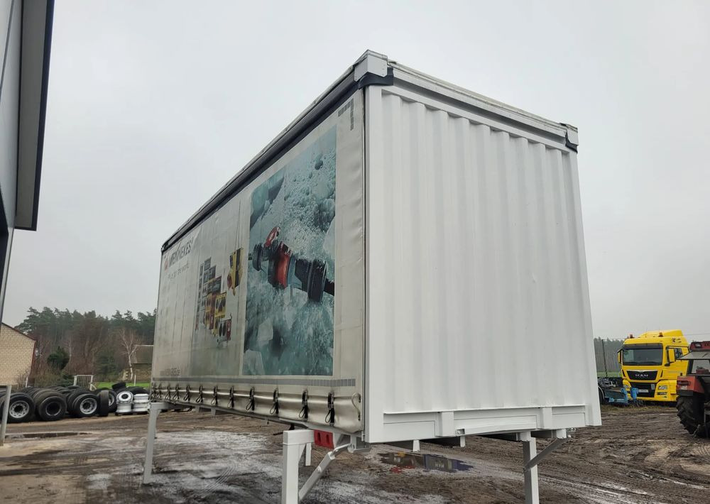 Krone Zabudowa BDF Krone 7,45m - Planenaufbau: das Bild 1 Krone Zabudowa BDF Krone 7,45m - Planenaufbau: das Bild 1