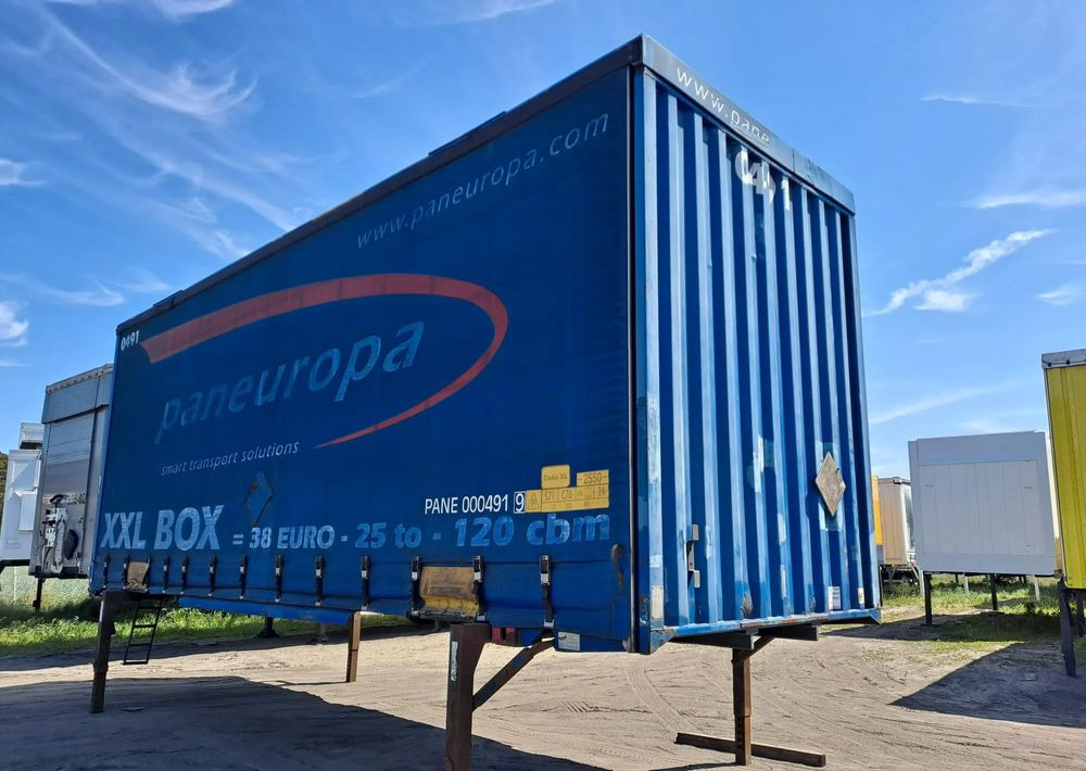 Krone Zabudowa Jumbo Firana BDF 7.70 m - Planenaufbau: das Bild 4 Krone Zabudowa Jumbo Firana BDF 7.70 m - Planenaufbau: das Bild 4