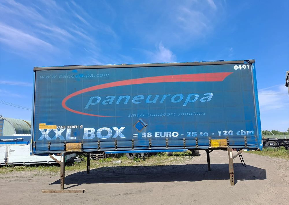 Krone Zabudowa Jumbo Firana BDF 7.70 m - Planenaufbau: das Bild 1 Krone Zabudowa Jumbo Firana BDF 7.70 m - Planenaufbau: das Bild 1