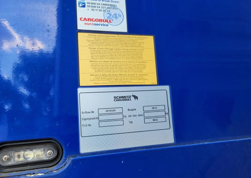 Schmitz Cargobull Zabudowa chłodnia Krone - Kühlkofferaufbau: das Bild 5 Schmitz Cargobull Zabudowa chłodnia Krone - Kühlkofferaufbau: das Bild 5