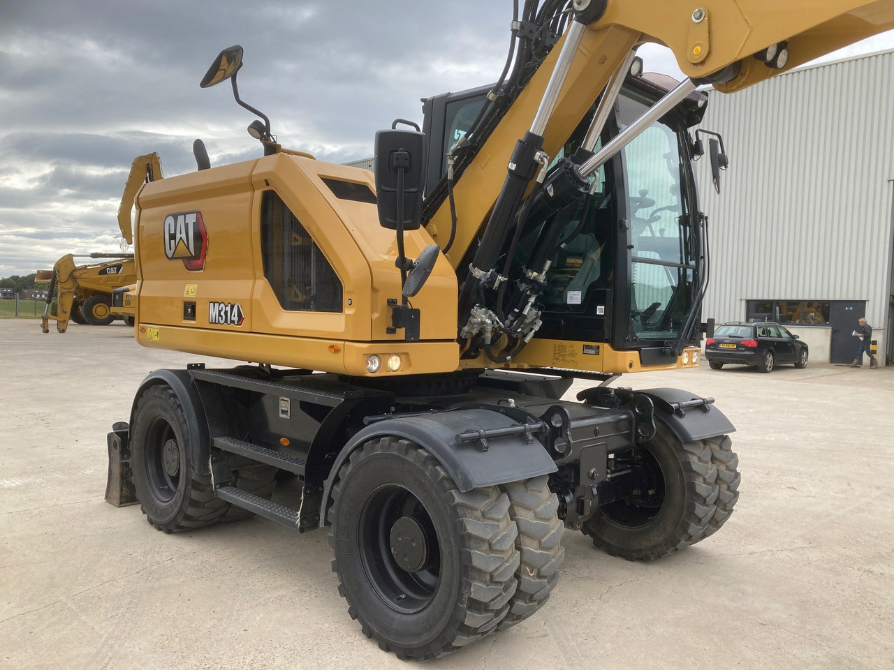 CATERPILLAR M314 - Mobilbagger: das Bild 5 CATERPILLAR M314 - Mobilbagger: das Bild 5