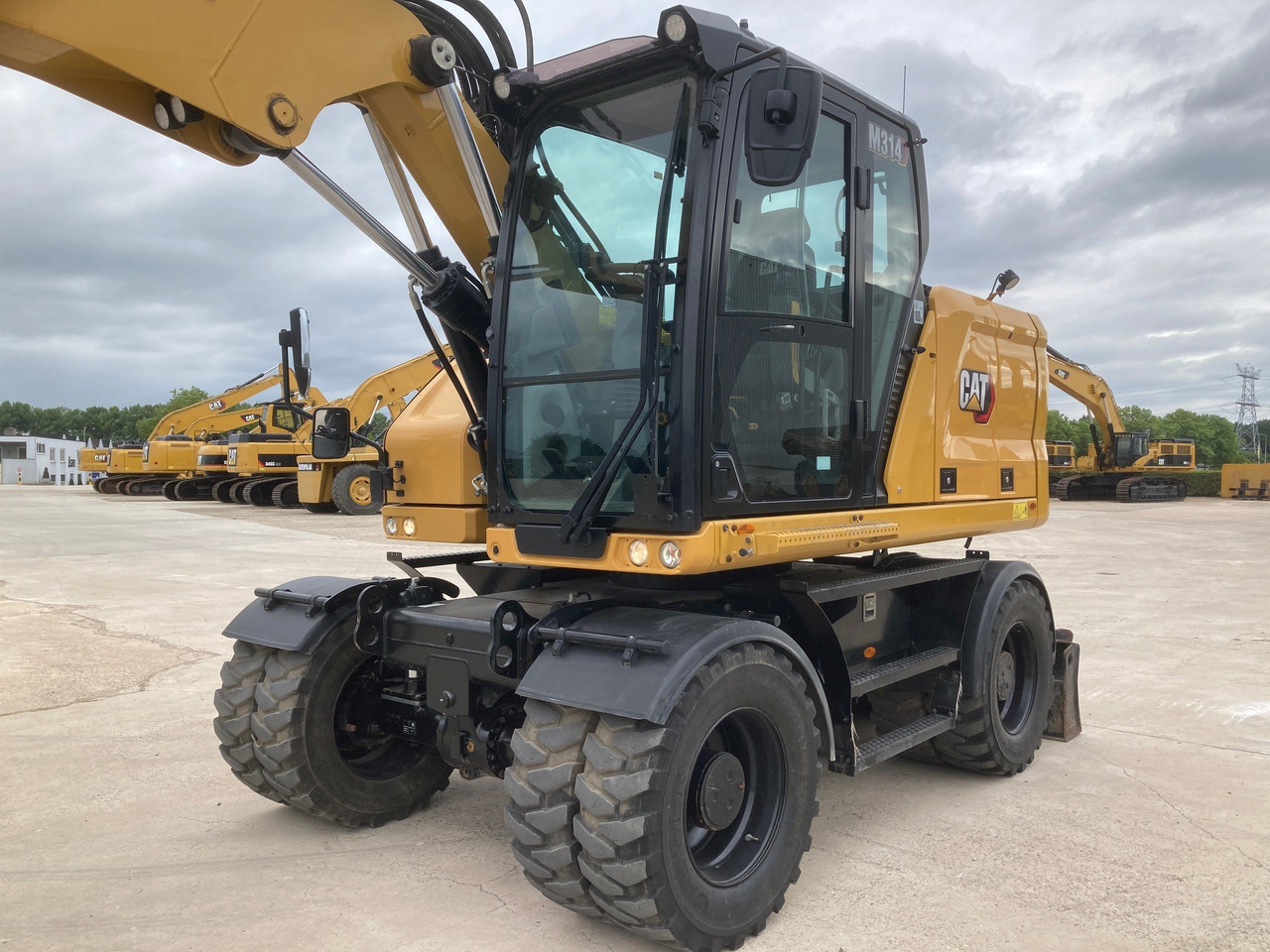 CATERPILLAR M314 - Mobilbagger: das Bild 2 CATERPILLAR M314 - Mobilbagger: das Bild 2