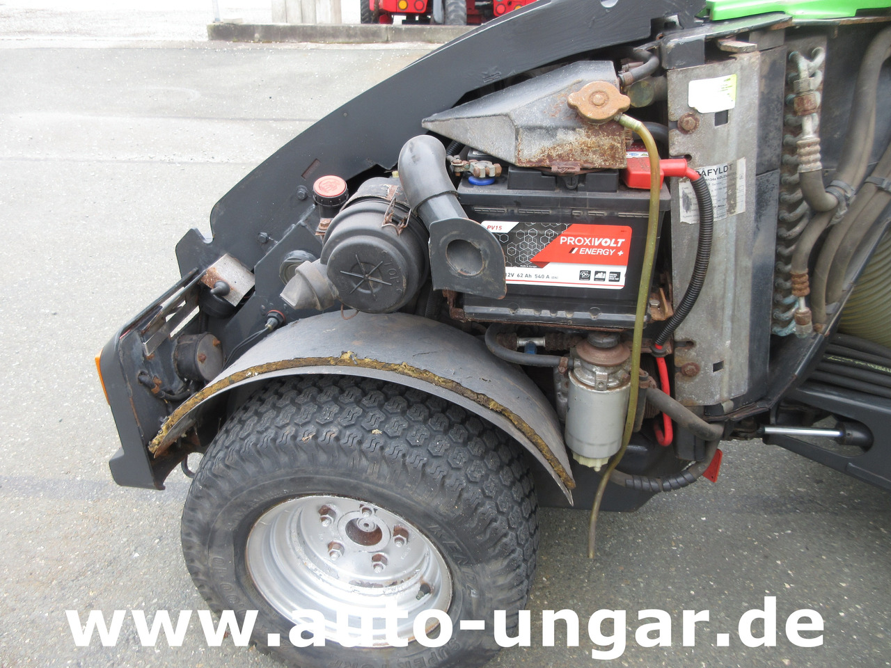 Kommunaltraktor Egholm 2200 T Moduloflex 4x4 Knicklenkung Baujahr 2009 Daihatsu DM950 Diesel: das Bild 11