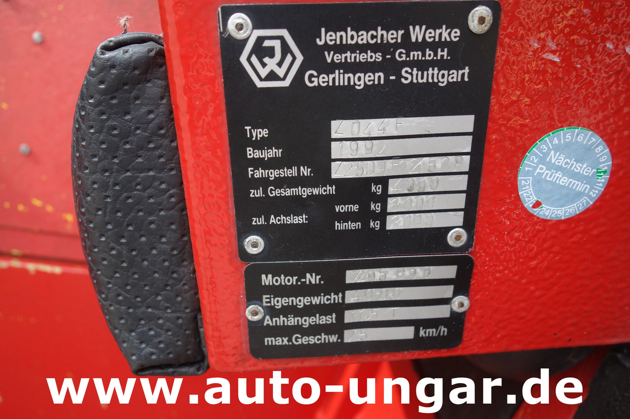 Gepäckschlepper ROFAN ZD44F Jenbacher Pushback  Pull - Tractor GSE Gepäckschlepper Industrieschlepper: das Bild 19
