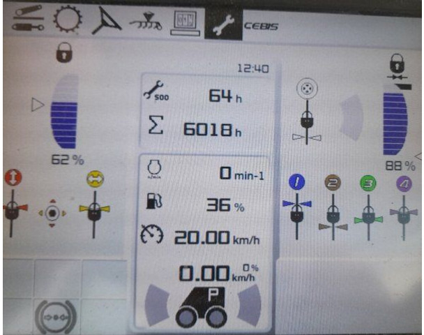 Claas Xerion 4000/783 + SGT(Bauer) - Dungstreuer: das Bild 4 Claas Xerion 4000/783 + SGT(Bauer) - Dungstreuer: das Bild 4