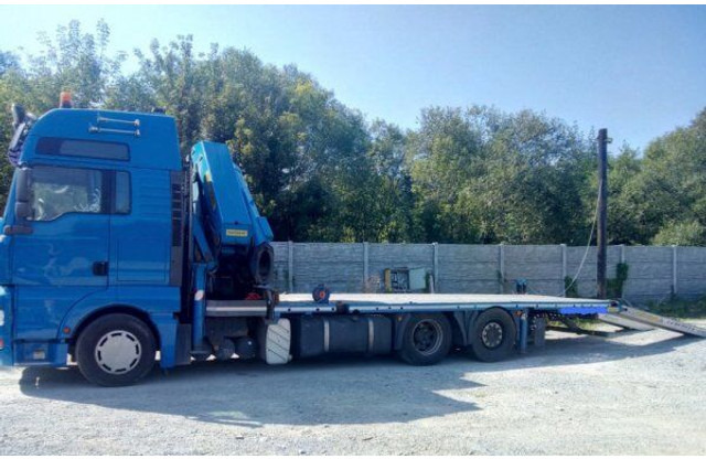 MAN 6x2 TGA 480 BDF +1m +16m crane - Pritsche LKW, Autokran: das Bild 1 MAN 6x2 TGA 480 BDF +1m +16m crane - Pritsche LKW, Autokran: das Bild 1