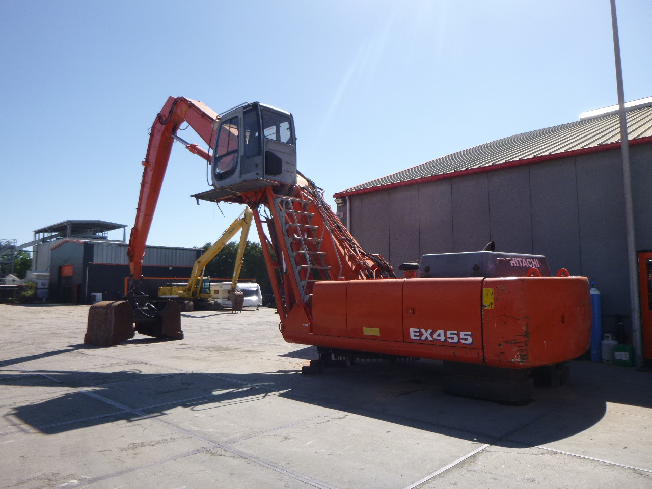 FIAT-HITACHI EX455 Stationary dock/ship material handler - Umschlagbagger: das Bild 2 FIAT-HITACHI EX455 Stationary dock/ship material handler - Umschlagbagger: das Bild 2