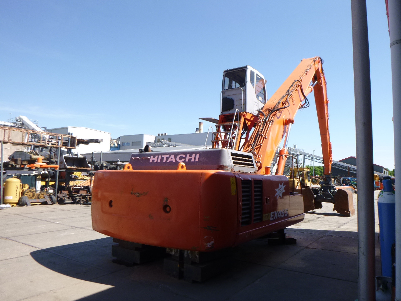 FIAT-HITACHI EX455 Stationary dock/ship material handler - Umschlagbagger: das Bild 4 FIAT-HITACHI EX455 Stationary dock/ship material handler - Umschlagbagger: das Bild 4