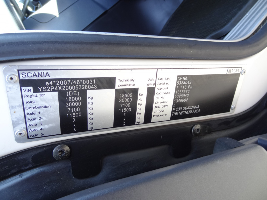 Scania P230 4X2 Kran Atlas 92.2 A2 - Pritsche LKW, Autokran: das Bild 4 Scania P230 4X2 Kran Atlas 92.2 A2 - Pritsche LKW, Autokran: das Bild 4