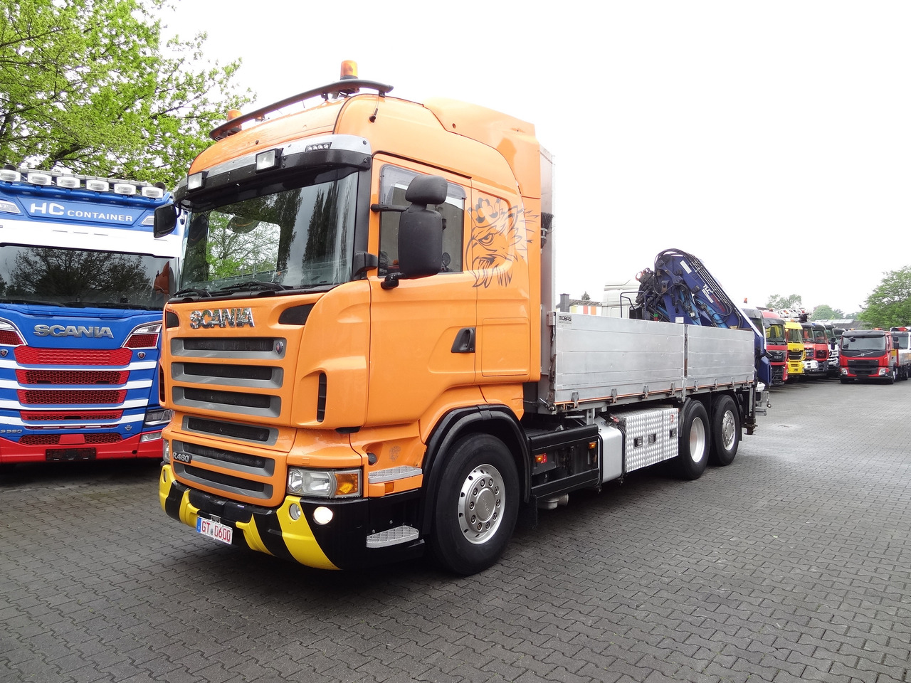 Scania R480 6X2*4 Kran Atlas 240 bis 20 Meter - Pritsche LKW, Autokran: das Bild 1 Scania R480 6X2*4 Kran Atlas 240 bis 20 Meter - Pritsche LKW, Autokran: das Bild 1