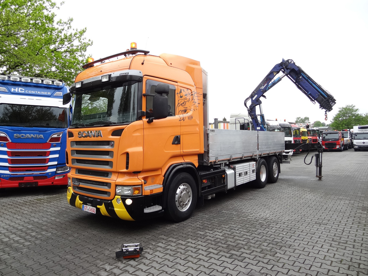 Scania R480 6X2*4 Kran Atlas 240 bis 20 Meter - Pritsche LKW, Autokran: das Bild 1 Scania R480 6X2*4 Kran Atlas 240 bis 20 Meter - Pritsche LKW, Autokran: das Bild 1