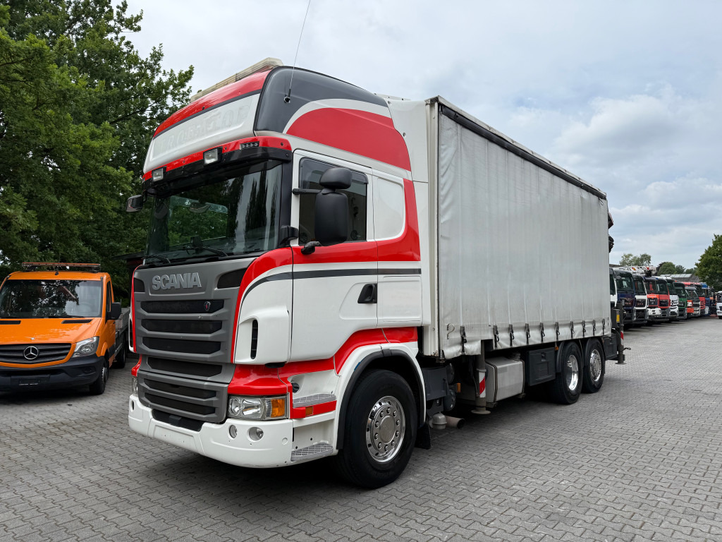 Scania R480 6X2 Palfinger 34002 bis 29 Meter - Plane LKW, Autokran: das Bild 1 Scania R480 6X2 Palfinger 34002 bis 29 Meter - Plane LKW, Autokran: das Bild 1