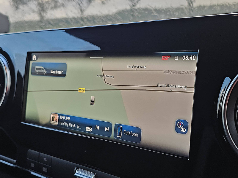 Koffer Transporter, Elektro-Transporter Mercedes-Benz eSprinter  Bakwagen Laadklep!: das Bild 10
