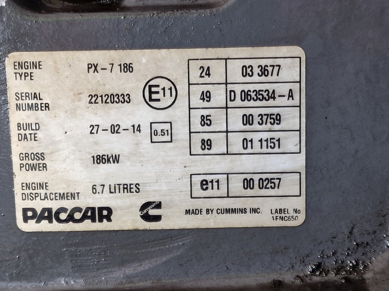 DAF PX-7 184 Engine (Truck) - Motor für LKW: das Bild 2 DAF PX-7 184 Engine (Truck) - Motor für LKW: das Bild 2