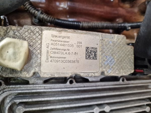 Mercedes Benz OM470LA 6-7-01 Engine (Truck) - Motor für LKW: das Bild 2 Mercedes Benz OM470LA 6-7-01 Engine (Truck) - Motor für LKW: das Bild 2