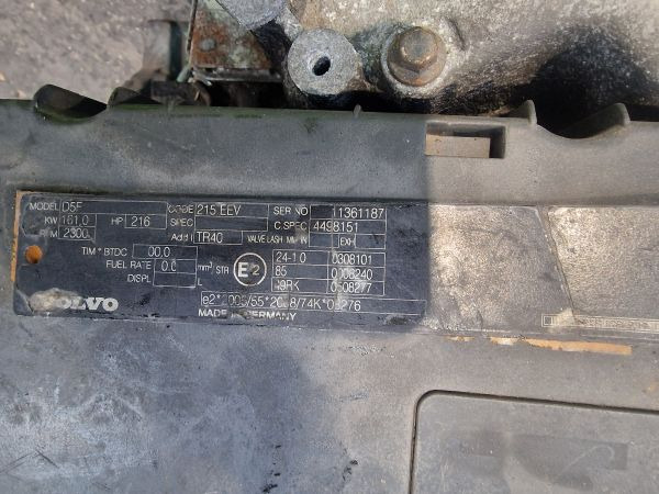 Volvo D5F 215EEV Engine (Truck) - Motor für LKW: das Bild 2 Volvo D5F 215EEV Engine (Truck) - Motor für LKW: das Bild 2