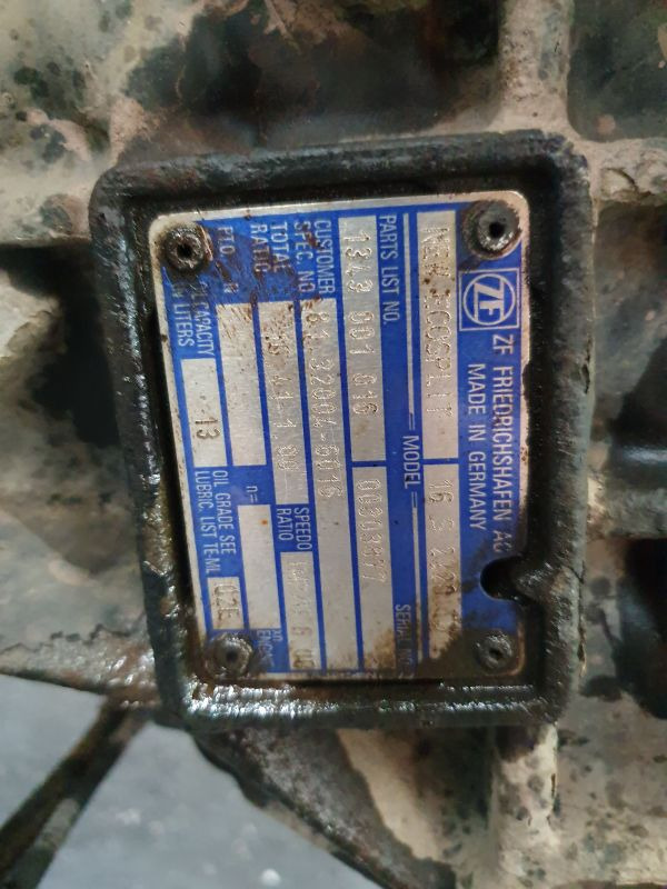 ZF 16S 2220 TD - Getriebe: das Bild 2 ZF 16S 2220 TD - Getriebe: das Bild 2