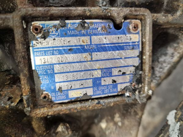 ZF Ecosplit 16S 2220 TO Gearbox - Getriebe: das Bild 2 ZF Ecosplit 16S 2220 TO Gearbox - Getriebe: das Bild 2