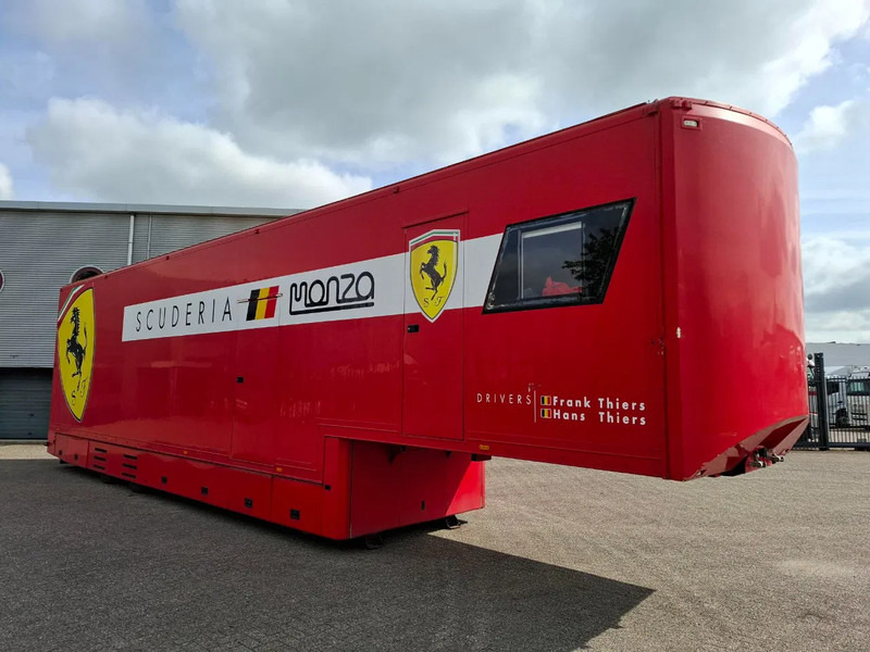 Bascontriz SR2 / RACETRAILER / PLATFORM 2000KG / 2CARS / OUTDOOR TENT / SEPARATE LIVING SPACE / 2008 - Autotransporter Auflieger: das Bild 2 Bascontriz SR2 / RACETRAILER / PLATFORM 2000KG / 2CARS / OUTDOOR TENT / SEPARATE LIVING SPACE / 2008 - Autotransporter Auflieger: das Bild 2