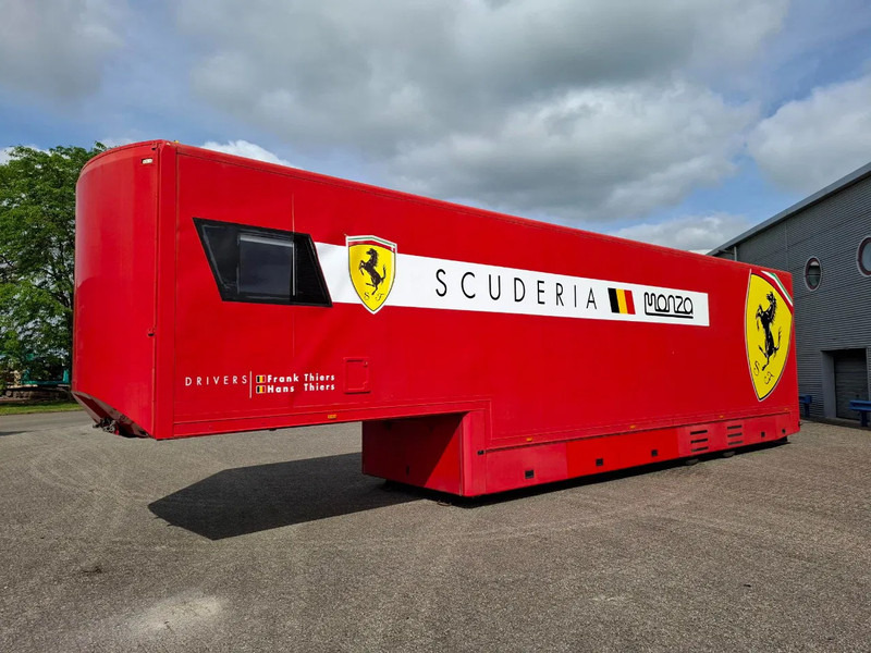 Bascontriz SR2 / RACETRAILER / PLATFORM 2000KG / 2CARS / OUTDOOR TENT / SEPARATE LIVING SPACE / 2008 - Autotransporter Auflieger: das Bild 1 Bascontriz SR2 / RACETRAILER / PLATFORM 2000KG / 2CARS / OUTDOOR TENT / SEPARATE LIVING SPACE / 2008 - Autotransporter Auflieger: das Bild 1
